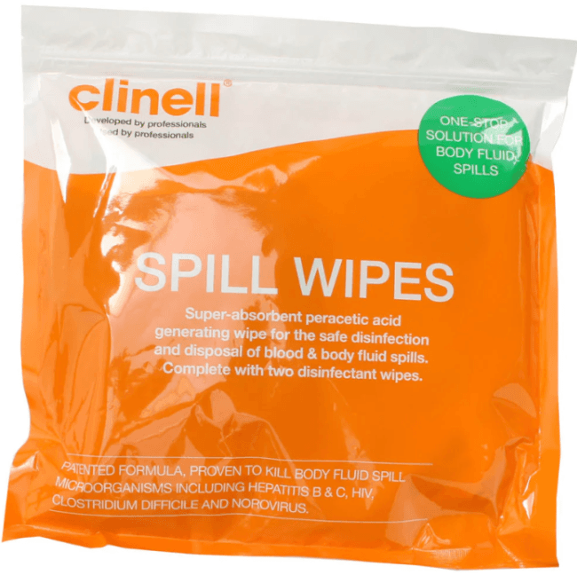 Clinell Spill Wipe - 40cm x 40cm (Single Pack)
