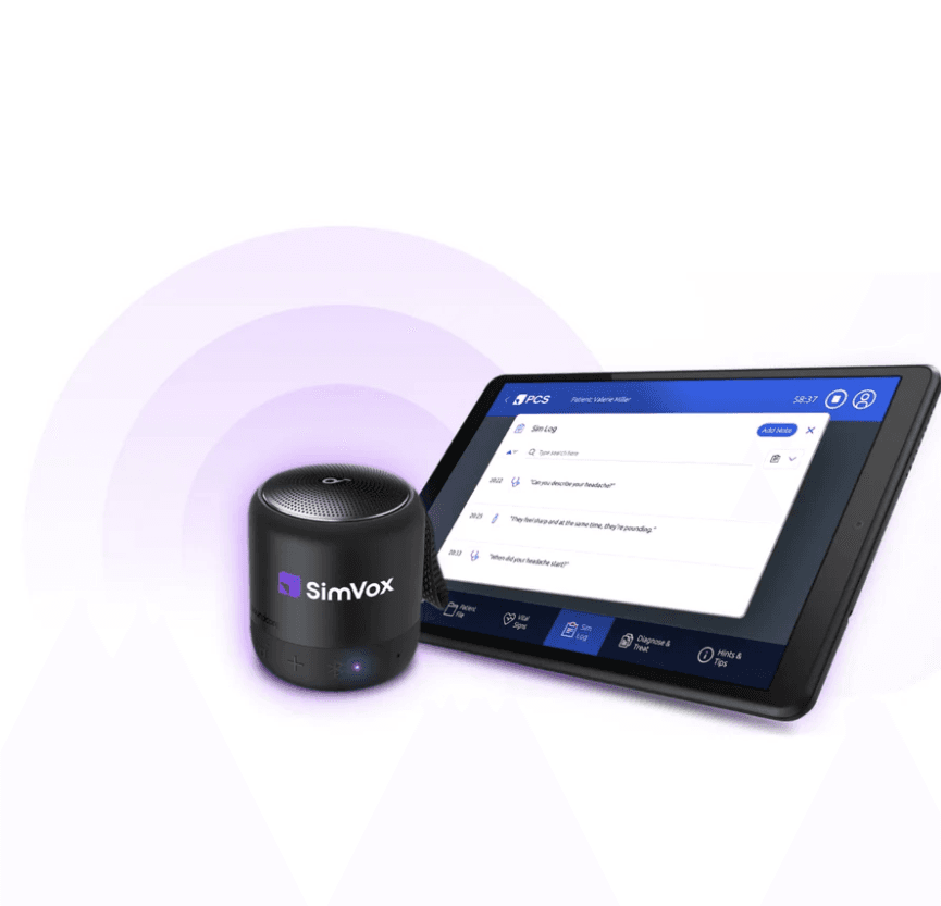 SimVox - AI Smart Speaker for Patient Simulators