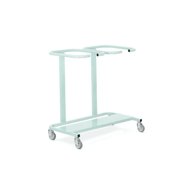 Double Linen Trolley No Lids