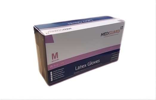 Latex Powder Free Gloves PF - Medium  (10 x 100) 