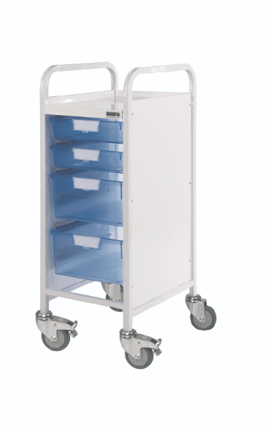 VISTA 30 Trolley - 2 Single & 2 Double Depth Trays