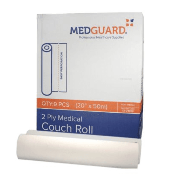 Medguard 2 Ply Medical Couch Roll