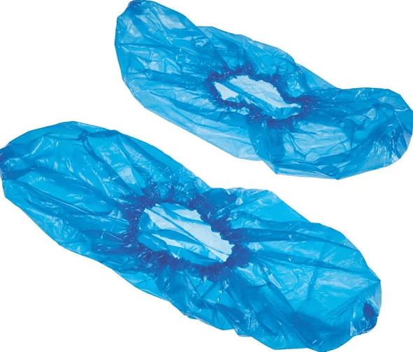 Premier Disposable Plastic Overshoes Blue Large (20 x 100)