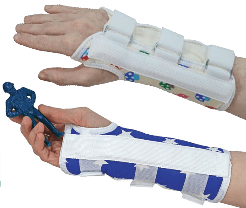Childrens D-Ring Wrist Brace - Long