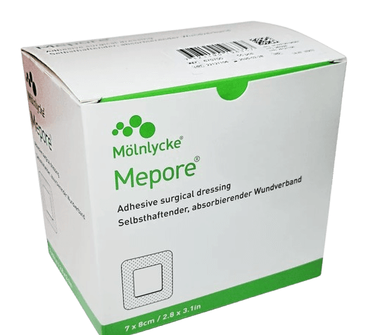 Mepore Sterile Adhesive Wound Dressing 7 x 8cm