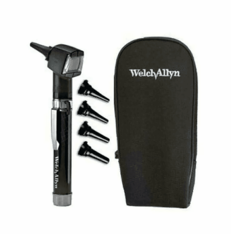Pocket Junior Otoscope (Auroscope) with Handle & Case