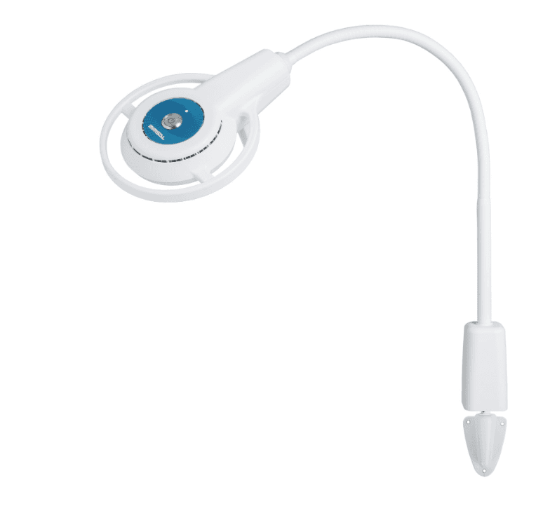 MS FLEX PLUS Examination Light with AH Table Clamp & Wall B Support