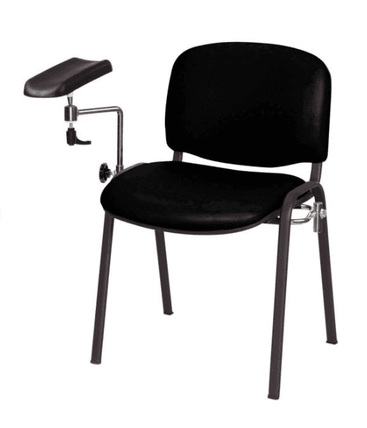 Phlebotomy Chair Upholstered in Vinyl 