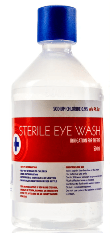STERILE Eye Wash Bottle 500ml