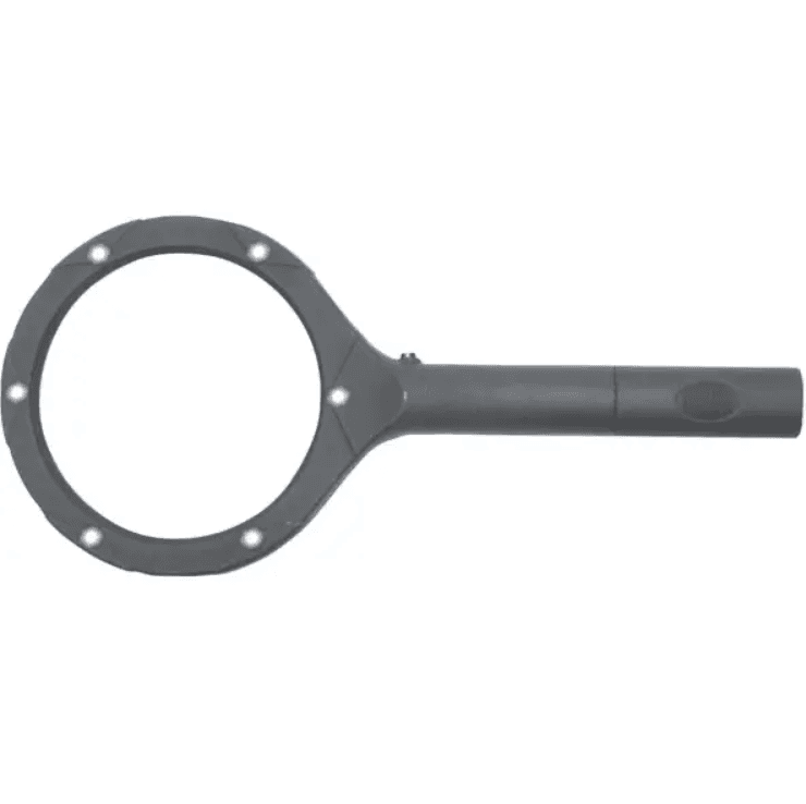 Universal Magnifier with LED-lighting