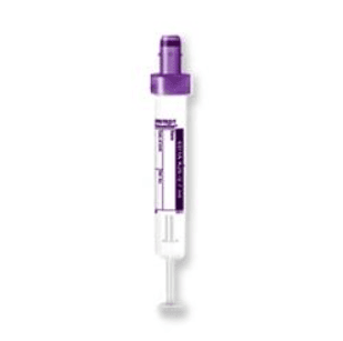 S-Monovette® EDTA K2E, 1.2 ml, cap violet, (LxØ): 66 x 8 mm, with plastic label (500)