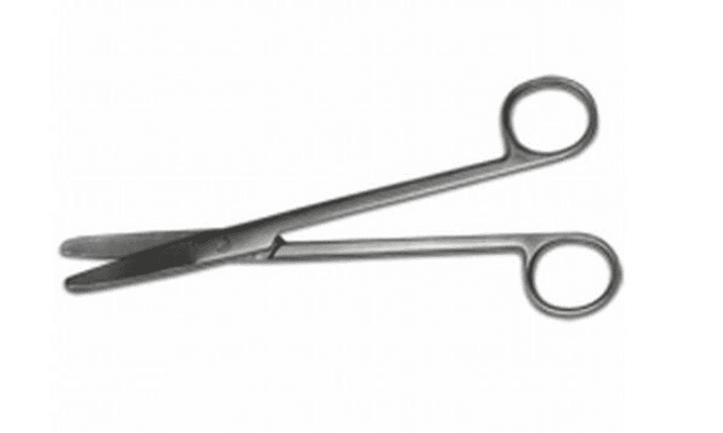 STERILE Uterine Sims Scissors Curved - 20cm (1)