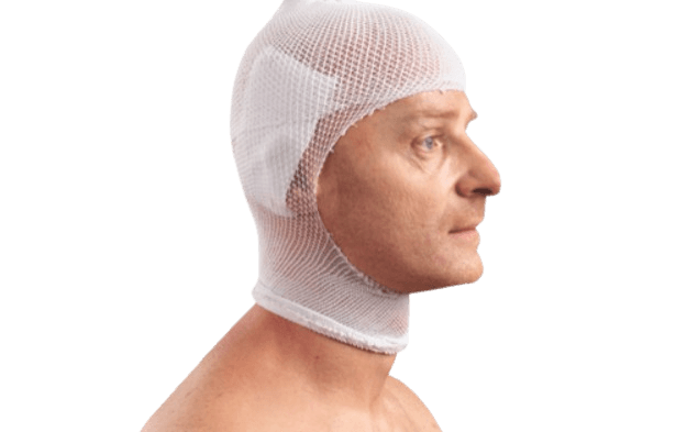 elastic net bandage for head / shoulder