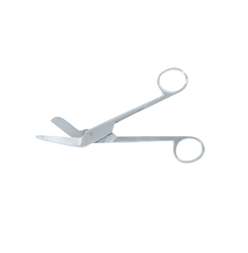 Bandage Scissors 18cm Eccentric Joint Serrated - Left-handed
