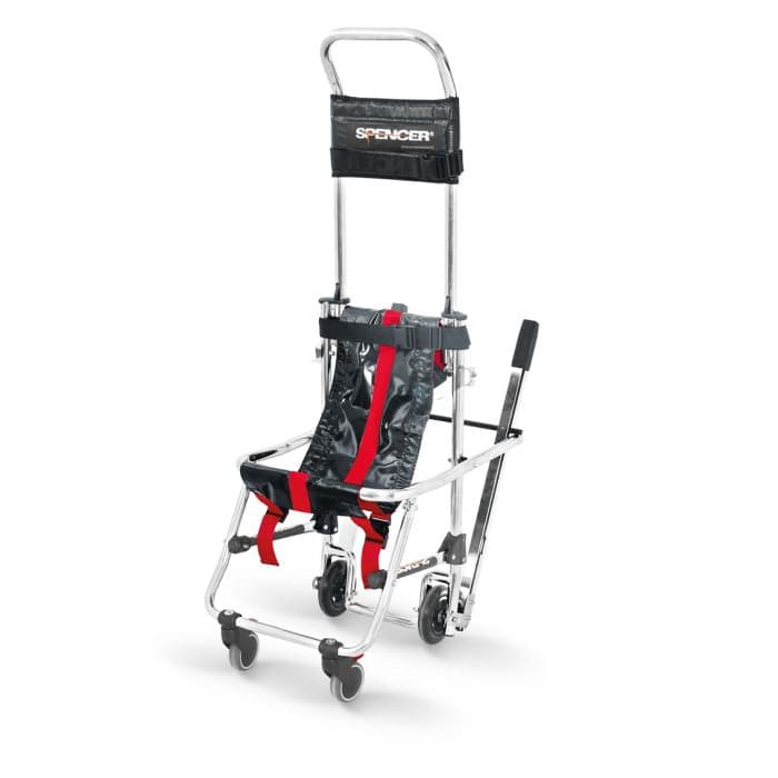 Skid Ok Evacuation Chair B - Silver (No Armrests) Max Load 250KG