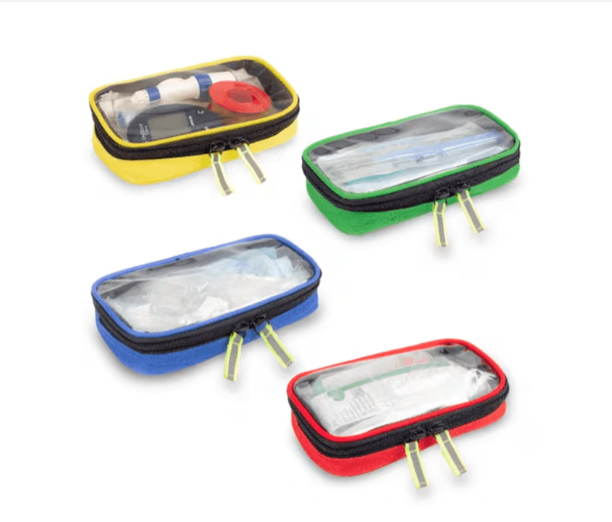 EB09.091- Elite Small Compartment Pouch Red- 16 x 9 x 3.5cm