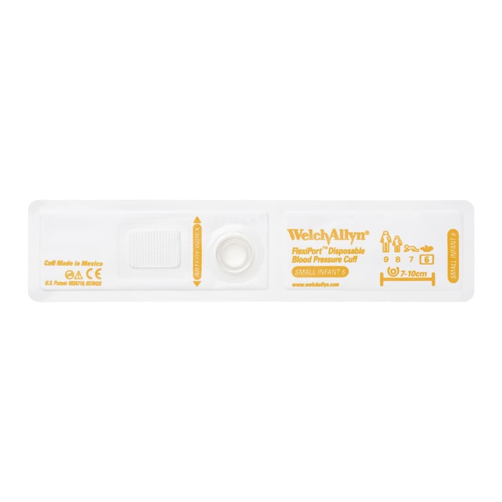 Welch Allyn FlexiPort Disposable Blood Pressure Cuffs - Small Infant