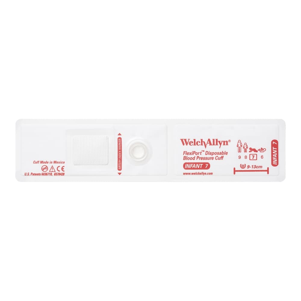 Welch Allyn FlexiPort™ Disposable Blood Pressure Cuffs - Infant