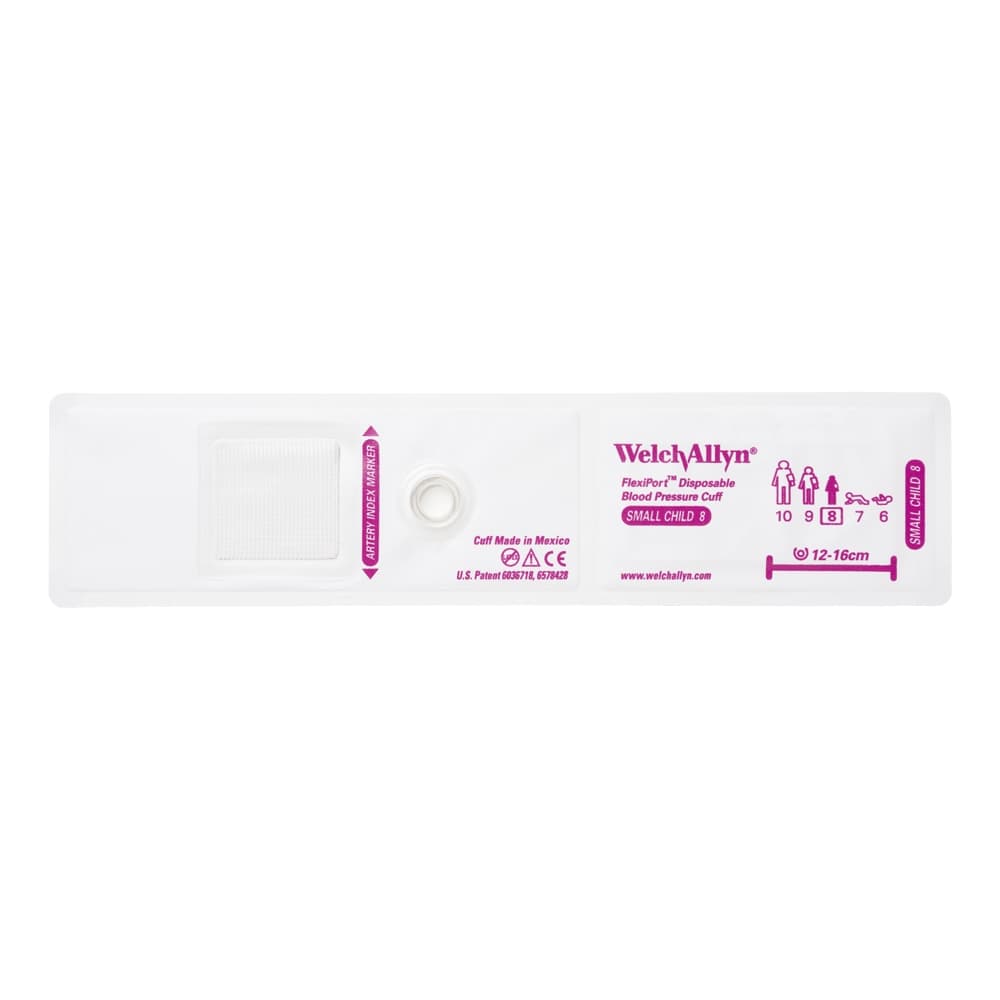 Welch Allyn FlexiPort Disposable Blood Pressure Cuffs - Small Child