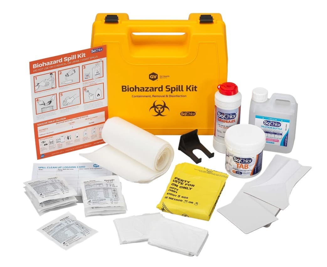 Biohazard Spill Kit – Midi - 10 Spills