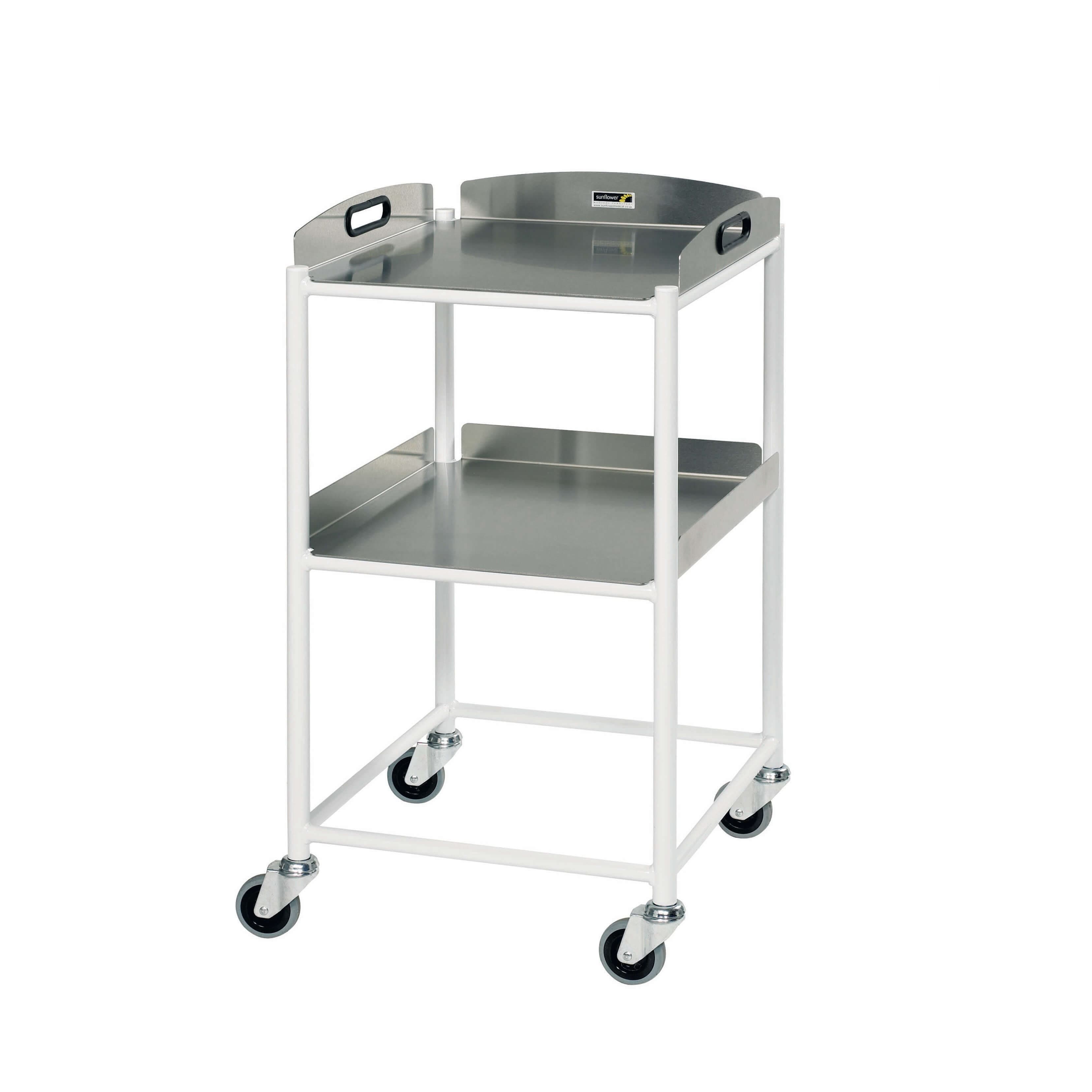 Dressing Trolley – Stainless Steel Trays