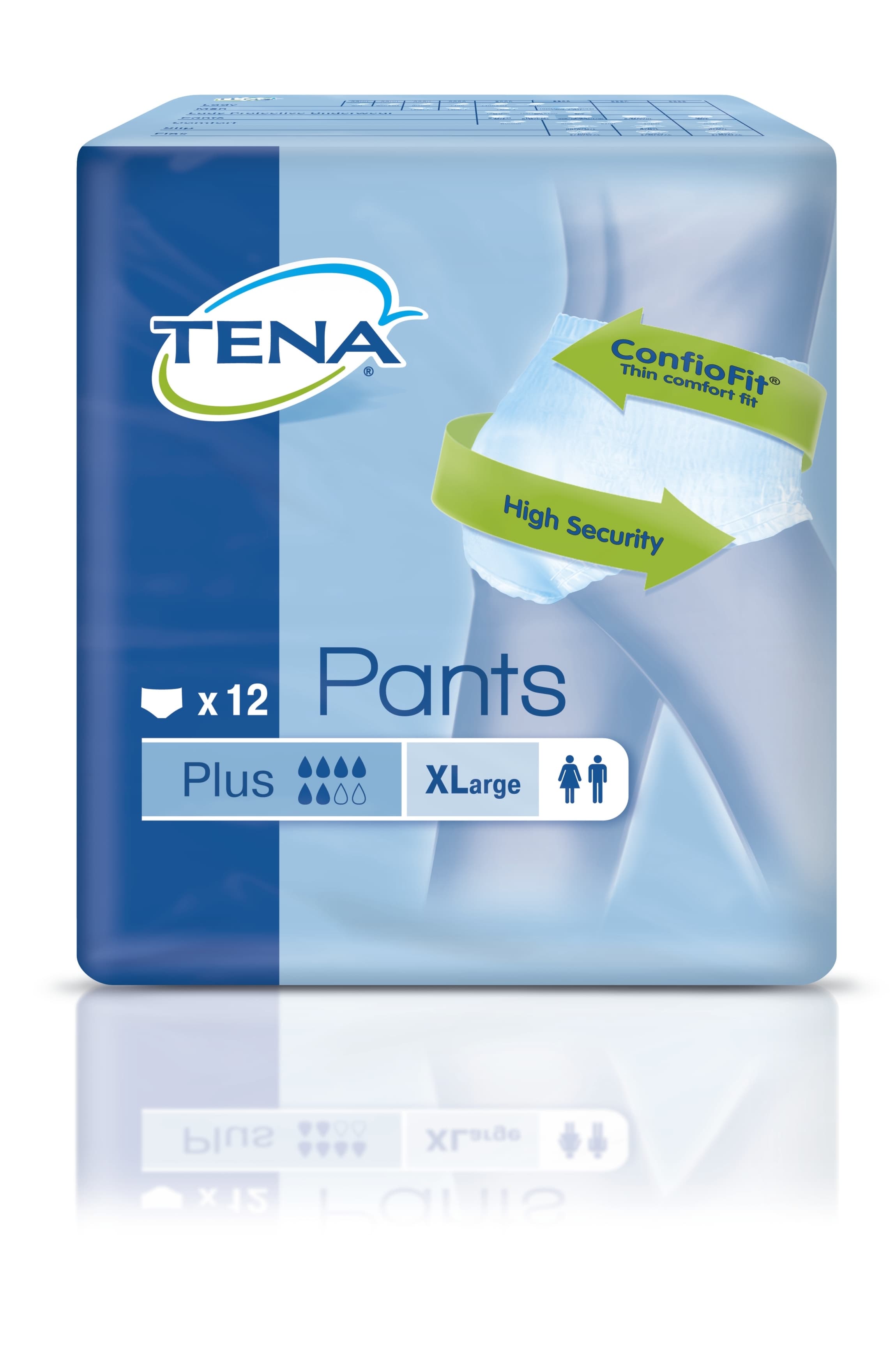 TENA Proskin Pants Plus Extra Large (12)