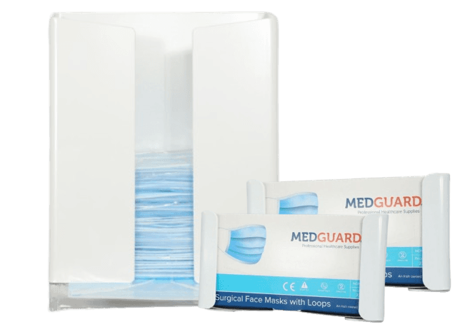 Surgical Mask Dispenser with Lifelong Antimicrobial Protection