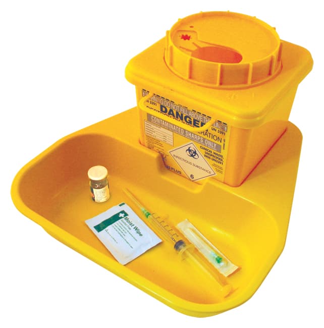 3.5 Sharps Procedure Tray - Container sold separately