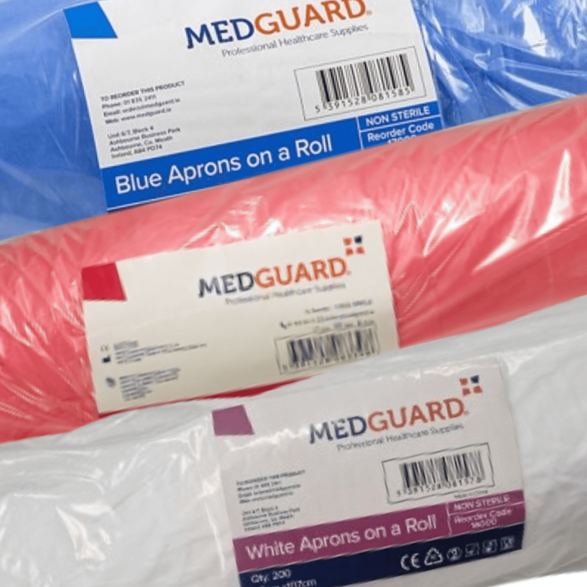 Premium Disposable Aprons On A Roll (200 x 5)