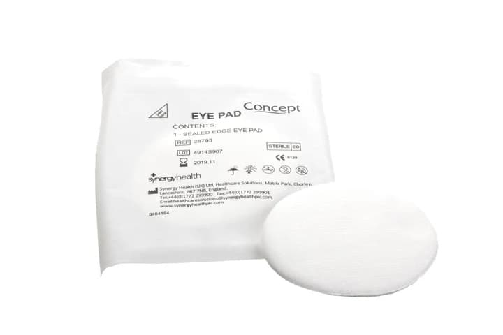 CASE Synergy Non-woven Eye Pad 8 x 6cm (50)