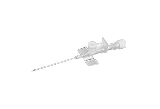 *Greiner Vigmed PUR Clip Ported Safety IV Catheter White 17g x 45mm (50)