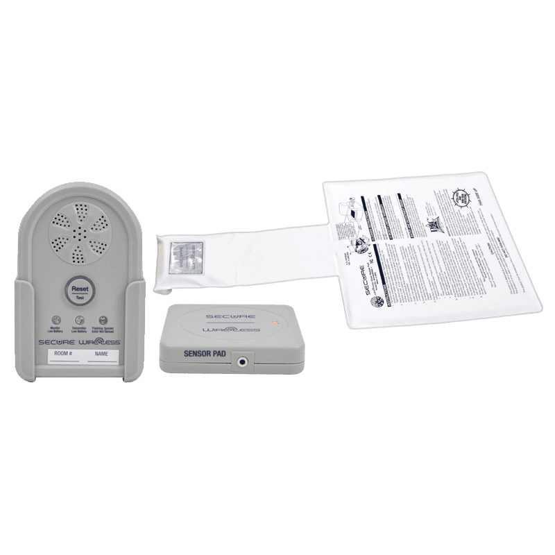 Wireless Patient Monitoring System 12″x12″ Chair Alarm Set