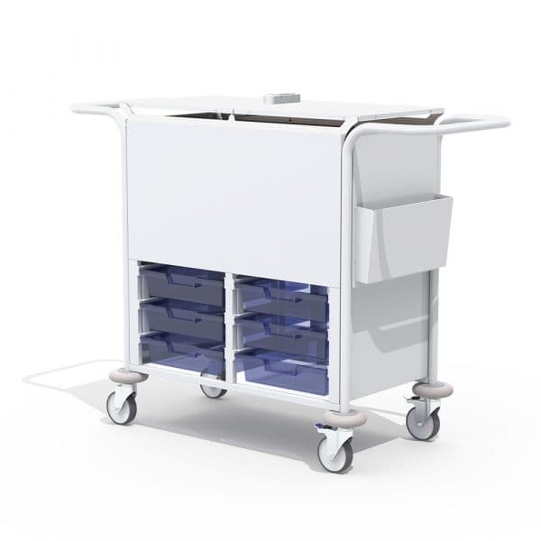 Case Notes Trolley, Cam Lock - Large