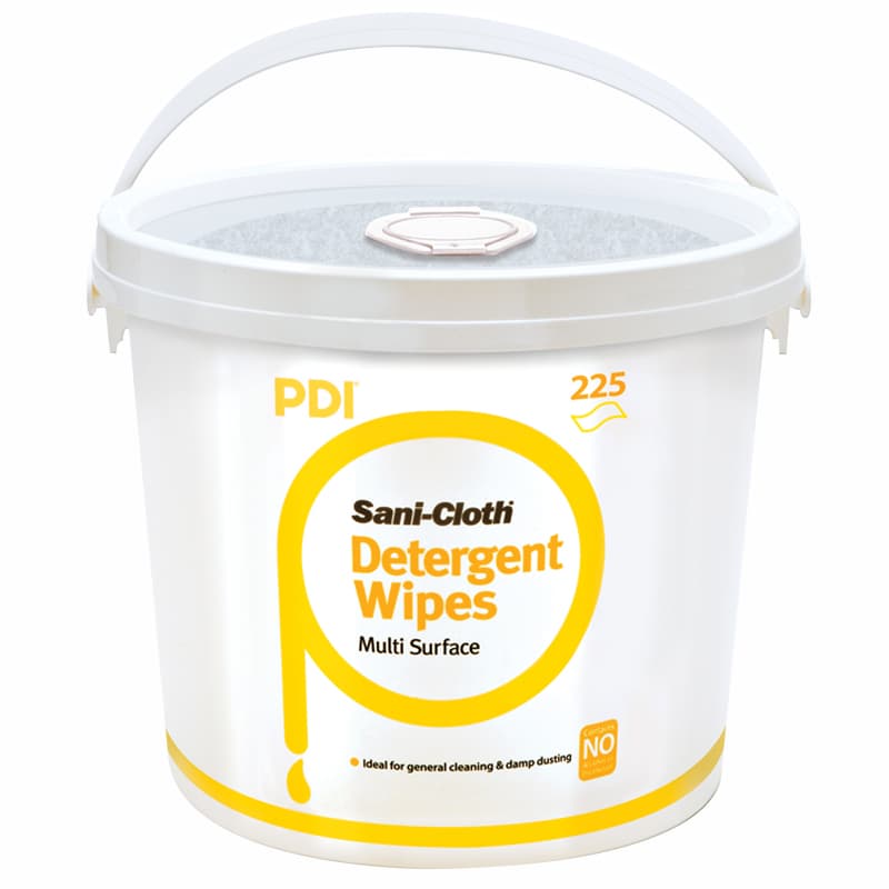 Sani-Cloth Detergent Wipes -  225 Count Bucket