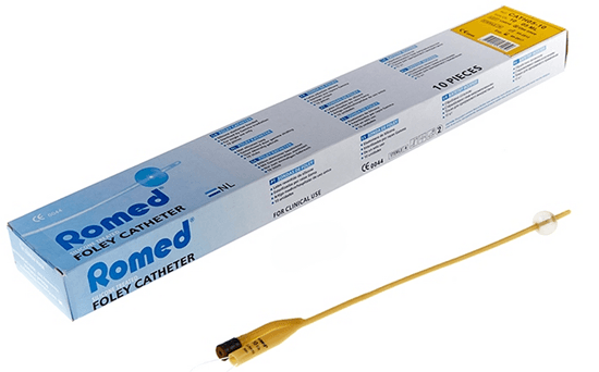 Foley Balloon Catheters 2 Way 10ml 18 Ch/Fr (10)