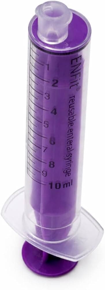 ENFit 10ml Enteral REUSABLE Syringe (100)