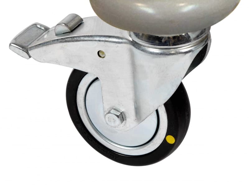 Anti-static Castors (front two braked) for DT4/DT6/DT8 Dressing Trolleys (2)