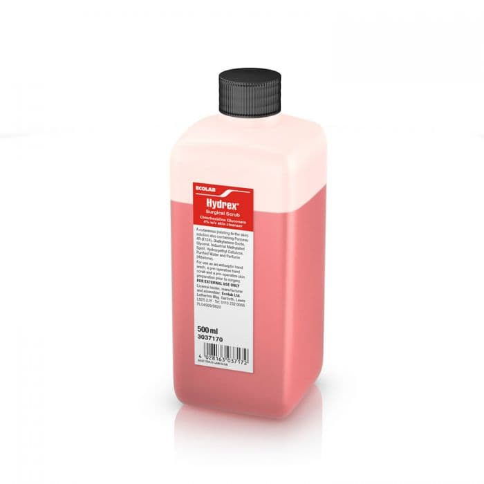 (MP) - HYDREX SURGICAL SCRUB (red) 500ml (PA-1843/1/1)