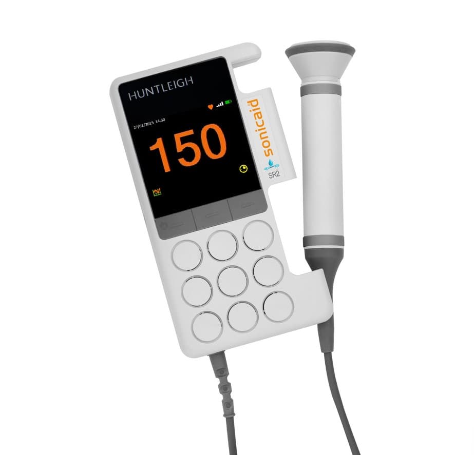 Huntleigh Sonicaid Fetal Doppler with 2MHz Gynaecology Fixed Waterproof Probe