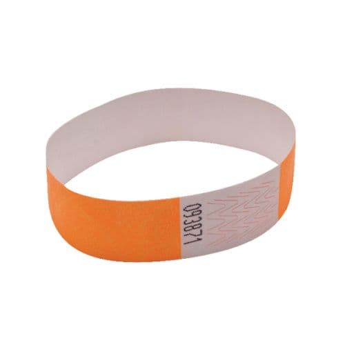 Announce Wrist Band 19mm Orange (1000)