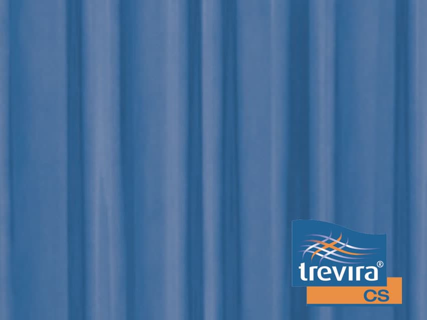BLUE Trevira Curtains - 1 Wing only
