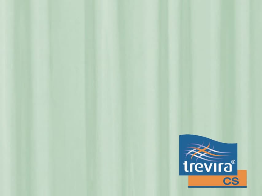 GREEN Trevira Curtains - 1 Wing only