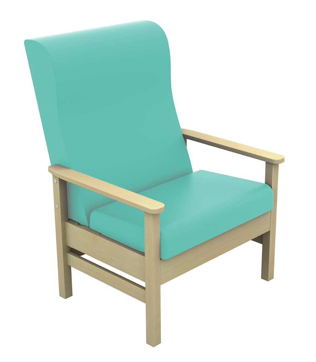 Atlas High Back 40st Bariatric Arm Chair - Apple