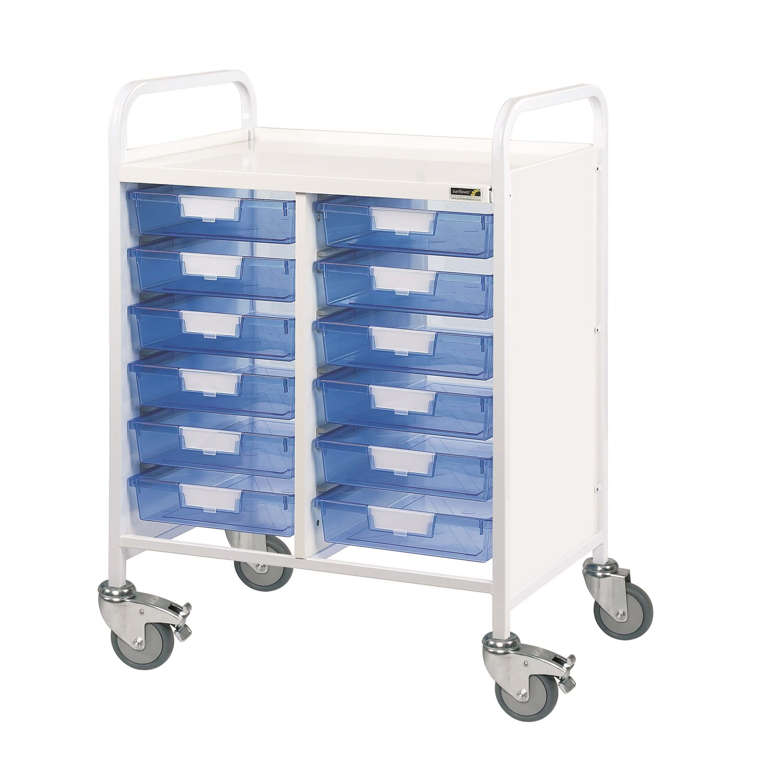 VISTA 60 Trolley - 12 Single Depth Trays