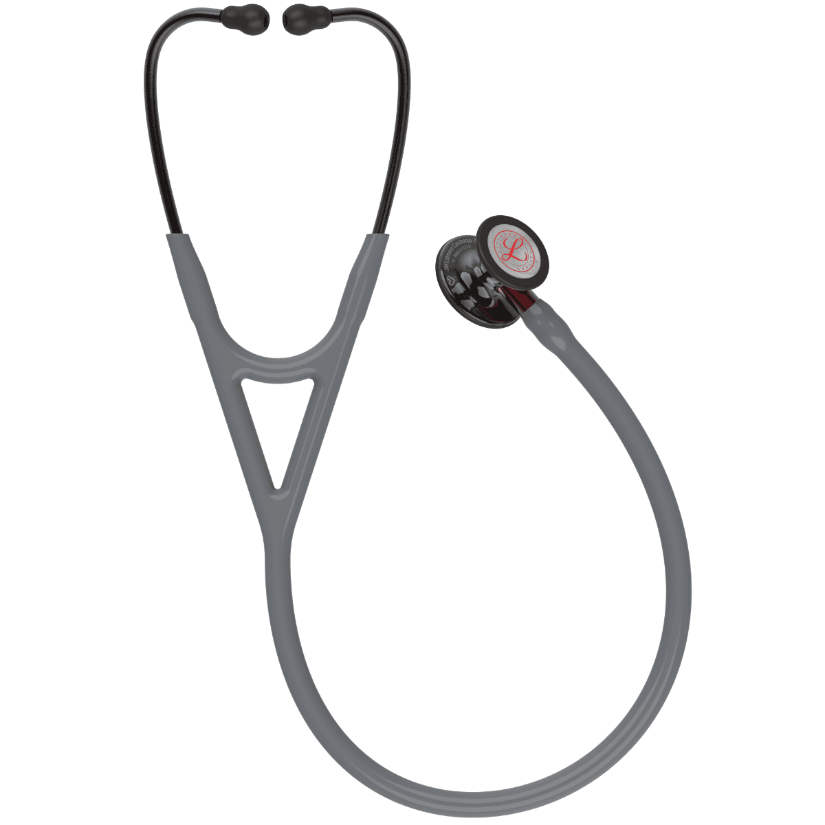 Littmann Cardiology IV Stethoscope LIMITED EDITION High Polish - Smoke Chest Piece - Gray Tube