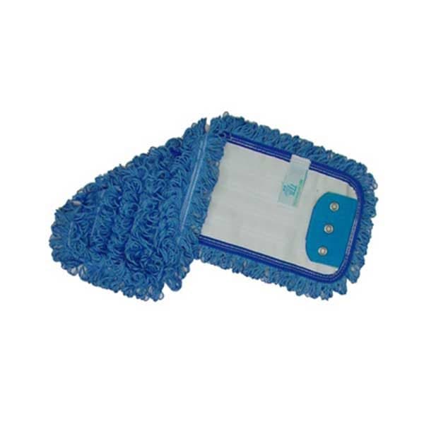 BLUE Microfibre Flat Mop Head 40cm (5)