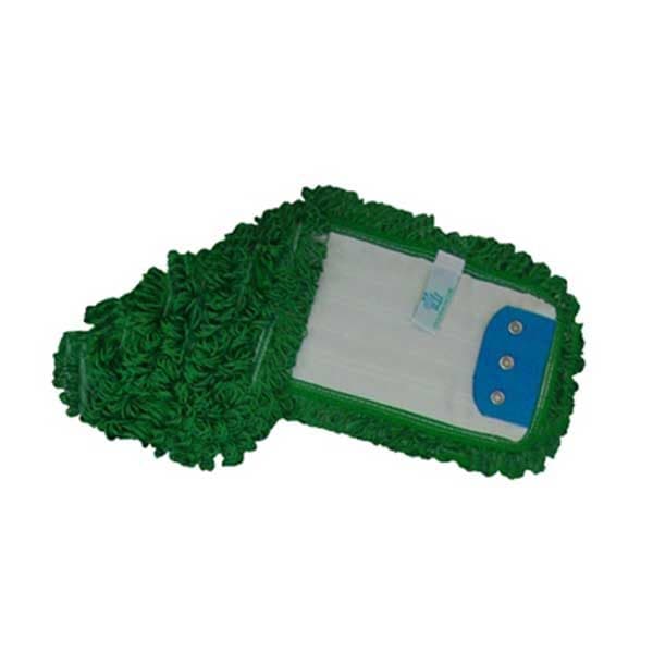 GREEN Microfibre Flat Mop Head 40cm (5)