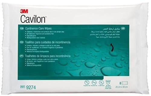 Cavilon Continence Care Wipes (12 x 8 Wipes)