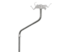 Bended IV Pole for Hillrom 900 Bed