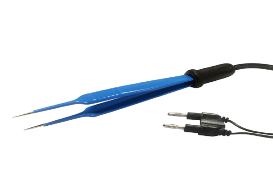 Disposable Single Use Bipolar Straight Forceps & Cable 1mm Tip (25)